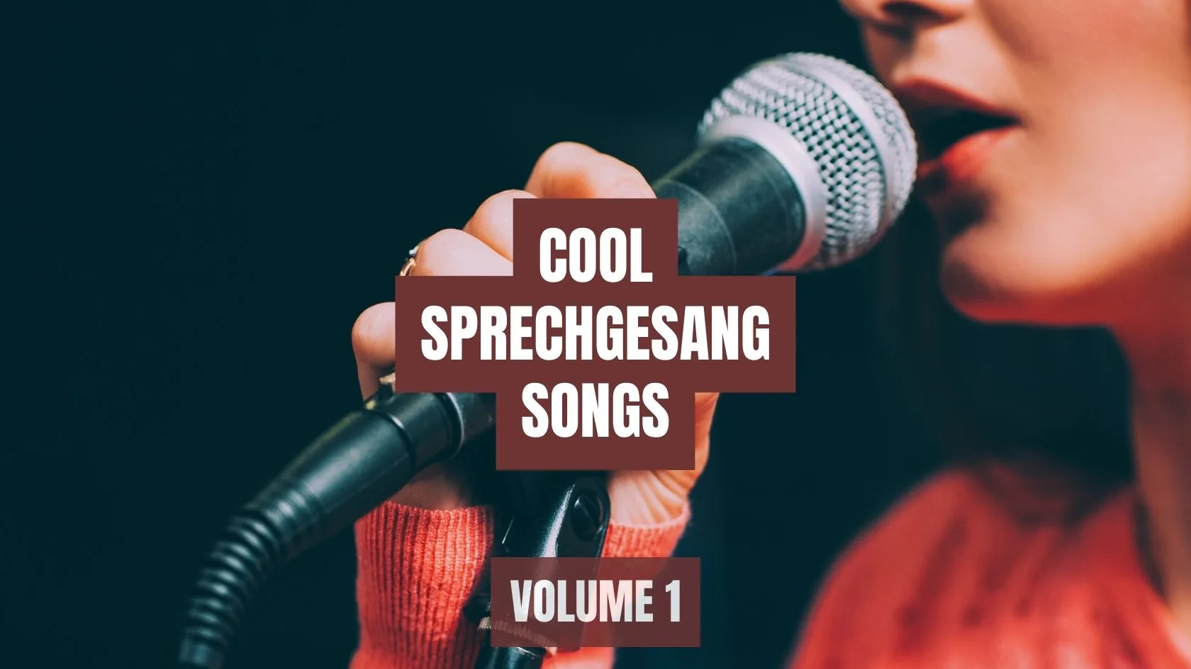 Cool Sprechgesang Songs Vol.1